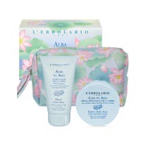 L'Erbolario Beauty Pochette Pelle Da Sogno Alba in Asia Scrub Corpo 50ml + Crema Corpo 75ml-3