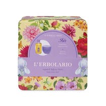 L'Erbolario Segreti Di Bellezza Duo Iris Bagnoschiuma 250ml + Crema Fluida 300ml-3