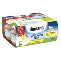 Humana Omogeneizzato Pera Bio 4x100g 4 Mesi+-1