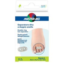 Master Aid Footcare Doppelter Hammerzehentrenner, Größe S-1
