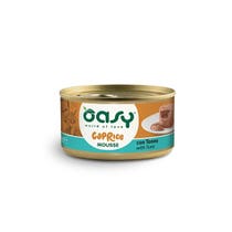 Oasy Wet Cat Mousse mit Thunfisch für erwachsene Katzen, 85 g Dose-1