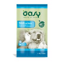 Oasy Snack per Cani Stick con Tonno 3x12g-2