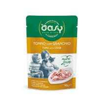 Oasy Wet Cat More Love Tonno con Granchio Cibo Umido Per Gatti Adulti 70g-2