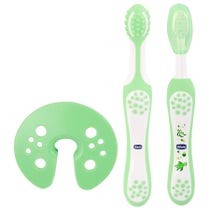 Chicco Set Evolutivo Oral Care Spazzolino Massaggiatore + Spazzolino Primi Dentini Da Latte 5Mesi+-1