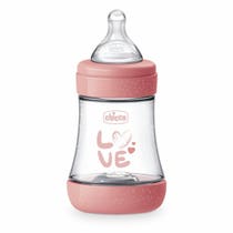 Chicco Biberon Neonato Perfect 5 Biberon Rosa Flusso Lento 150 ml 0Mesi+-5