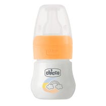 Chicco Mikro-Silikonflasche mit Anti-Kolik-Ventil, 60 ml, ab 0 Monaten-1