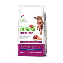Natural Trainer Rohschinkenkroketten für kastrierte Katzen Beutel 1,5kg-2