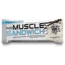 Muscle Sandwich Riegel 56g Vanillegeschmack-1