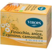 Viropa Kräutertee Fenchel / Anis / Kreuzkümmel / Kamille 15 Filter-2