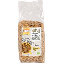 Knuspriges Müsli mit Rosinen, Haselnüssen und Äpfeln 750g-3