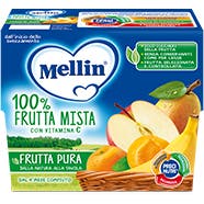 Mellin reine gemischte Früchte 4x100g-2