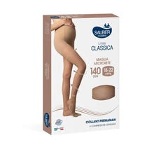 Sauber Classic Line Umstandsstrumpfhose 140 Den Schwarz Größe 5-1