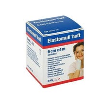Selbstklebende elastische Binde Elastomull Haft Blau 6x400cm-1