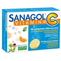 Sanagol Vitamina C 20 Compresse Effervescenti -2