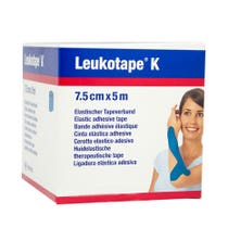 Leukotape K Klebeband 7,5cmx5m Blau 1 Rolle-1