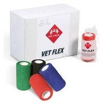 FM Italia Blue Vet-Flex Bandage für Pferde 10cmx4,5-2