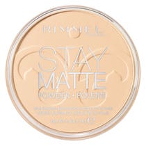 Rimmel Compact Puder Stay Matte Shades 001 Transparent 14g-1