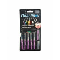 Oralprox Blister 6 Interdentalbürsten Größe 0 Lila-2