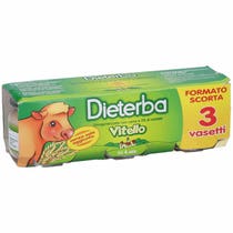 Dieterba Homogenisiertes Kalbfleisch 3 Stück 80g-1