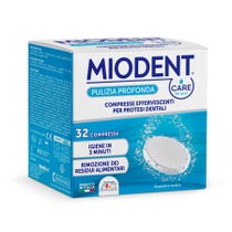 Miodent Tiefenreinigung Brausetabletten Zahnersatz 32 Stück