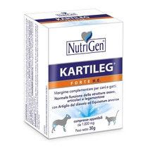 Nutrigen Kartileg Forte He Mangime Complementare Per Articolazioni Cani/Gatti 60 Tavolette-1