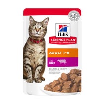 HILL'S SCIENCE PLAN Rinderbrocken für ausgewachsene Katzen Beutel 85 g-3
