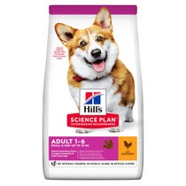 Hill's Science Plan Adult Small und Mini bis 10 kg für Hunde, Hühnerkroketten, 1,5-kg-Beutel-0
