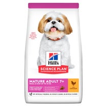 Hill's Science Plan Adult 7+ Years Hühnerkroketten für Hunde, Mini-Größe und kleine Tasche, 300 g-1