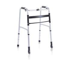 Mopedia Deambulatore Pieghevole Alluminio 2 Ruote Fisse Cod.RP735M-1