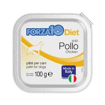 Forza10 Solo Diet Hühnerpastete für erwachsene Hunde, 100-g-Dose-1