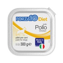 Forza10 Solo Diet Hühnerpastete für erwachsene Hunde, 300-g-Dose-1