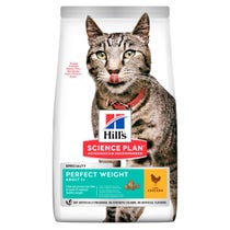Hill's Science Plan Adult 1+ Years Perfect Weight Hühnerkroketten für Katzen Beutel 1,5kg-2