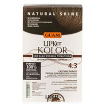 Guam Upker Kolor Tinta Capelli 4,3 Castano Dorato-1