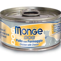 Monge Dog Pollo Con Formaggio Cibo Umido Cani Adulti 95g-3