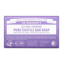 Dr. Bronner's Puro Sapone Solido Bio Lavanda 140g-1