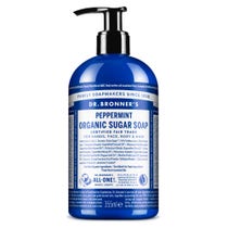 Dr. Bronner's Sapone Di Zucchero Bio Menta Piperita 355ml-1
