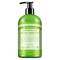 Dr. Bronner's Sapone Di Zucchero Bio Lemongrass&Lime 355ml-1