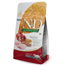 Farmina N&D Ancestral Grain Huhn und Granatapfel ausgewachsene Katzen Beutel 5kg-2