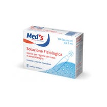 Meds Soluzione Fisiologica Sterile 10 Flaconcini Da 2ml-1
