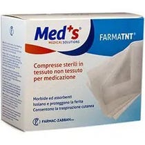 Meds Komprimierter Gaze-Vliesstoff 10x10cm 16 Stück-1