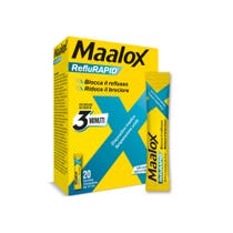Maalox Reflurapid, Reflux und Sodbrennen, Magensäure, 20 Beutel-1