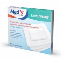 Meds Steriler Klebeverband 12x12cm 5 Stück-1