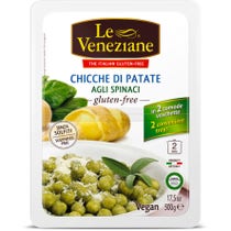 Le Veneziane Kartoffelchips mit Spinat 500g-1