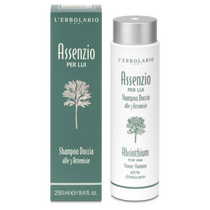 L'Erbolario Assenzio Per Lui Shampoo Doccia Fresco Detergente Corpo E Capelli 250ml-2