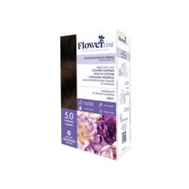 Flowertint Colorazione In Crema Permanente Colore 5,0 Castano Chiaro-1