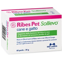 Nbf Lanes Ribes Pet Sollievo Blister Cane/Gatto 60 Perle-1