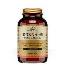 Solgar Donna 45 Boro Cal Mag 100 Tavolette-1