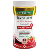 Nature's Bounty D-Vita 1000 60 Gommose Masticabili-1