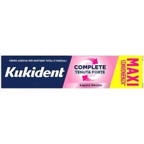 Kukident Complete Crema Adesiva Dentiere Aroma Neutro 70g-1