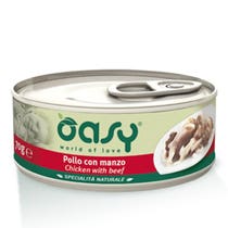 Oasy Natural Specialty Katzenhuhn mit Rindfleisch 70g-1